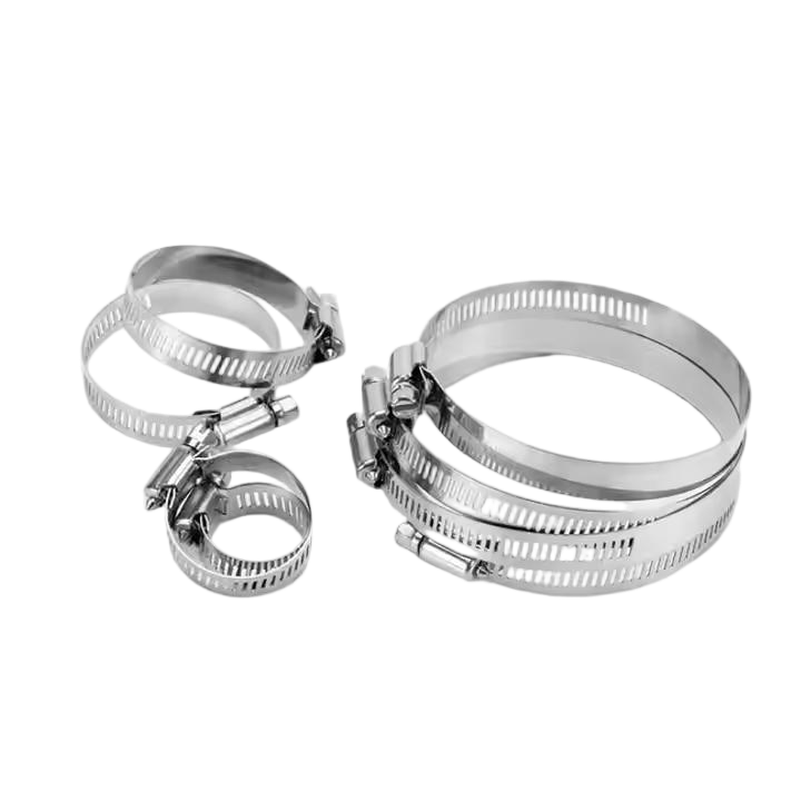Collier de serrage avec poignée (avec bande non perforée)