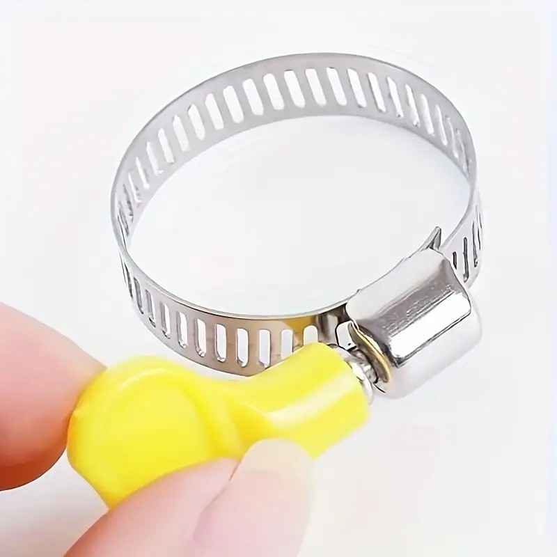 Collier de serrage avec poignée (avec bande non perforée)